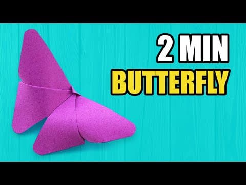 how to make a butterfly