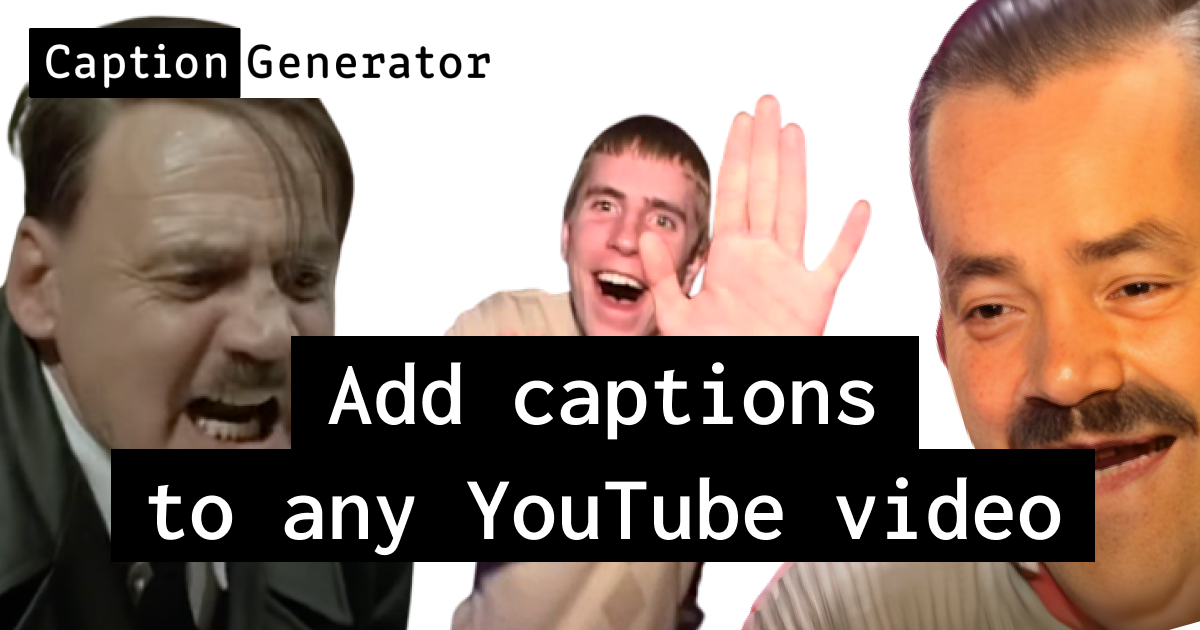 (c) Captiongenerator.com